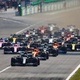 Lewis Hamilton leads after the start of the Italian Grand Prix.  Valtteri Bottas dropped to 6th position after starting 2nd - Dan Istitene - Formula 1 / Formula 1 via Getty Images