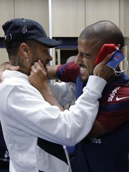 Neymar posta foto com Rafinha no PSG - Reprodução/Instagram