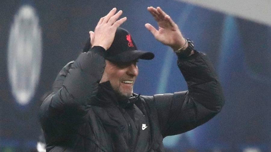 Jurgen Klopp reconhece atuação abaixo em vitória do Liverpool sobre a Inter de Milão - Alessandro Garofalo/Reuters