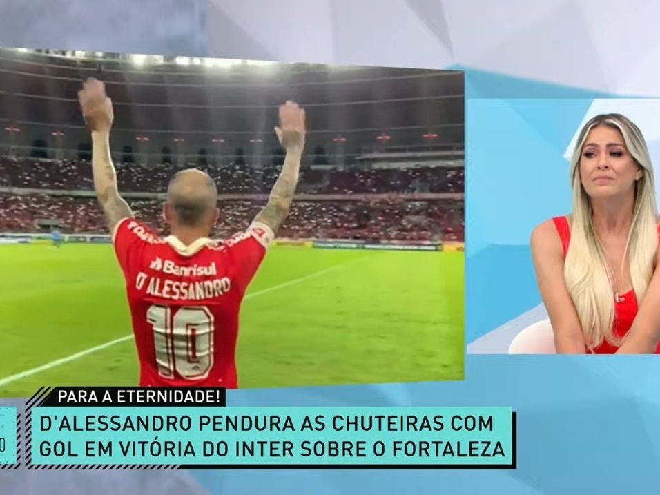 Inter marca no fim e vence Fortaleza em jogo de adeus de D'Alessandro