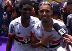 Jogadores do São Paulo provocam o Corinthians: 'Amassar nós é o c...'