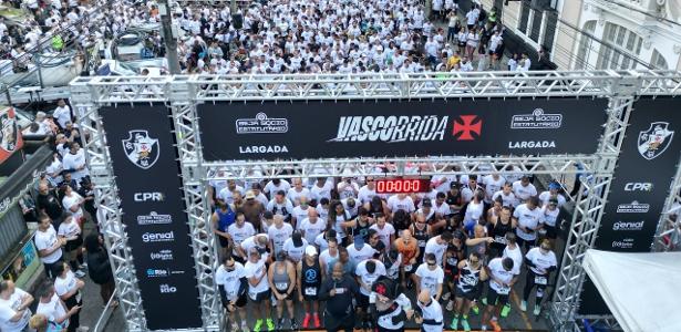 Vasco reúne 10 mil pessoas em evento de corrida um dia após vencer Cruzeiro