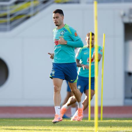 Gabriel Martinelli, atacante da seleção brasileira Gabriel Martinelli, atacante da seleção brasileira