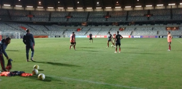 Flamengo faz treinamento com Mineirão às escuras - Divulgação/Flamengo