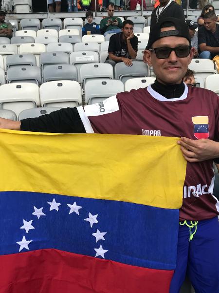 Edmundo Cabas deixou a Venezuela e está há nove meses no Brasil - UOL Esporte - UOL Esporte