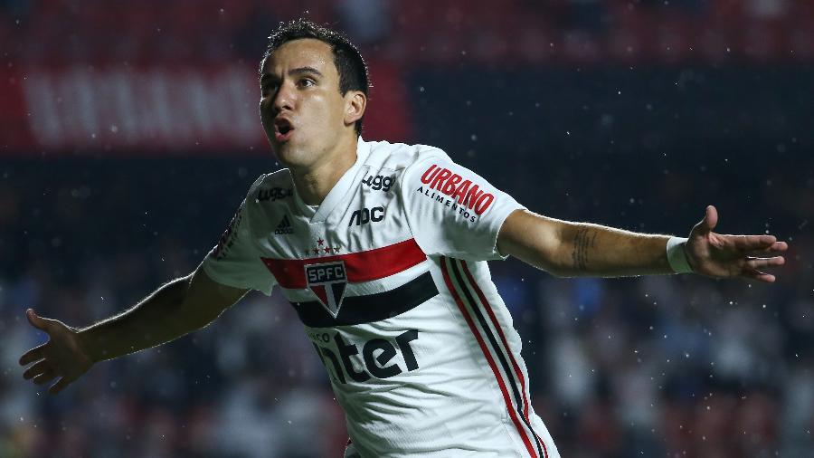 Pablo comemora gol do São Paulo - Marcello Zambrana/AGIF