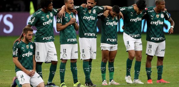 Aproveitamento de pênaltis em 2021 no Palmeiras é de 54%