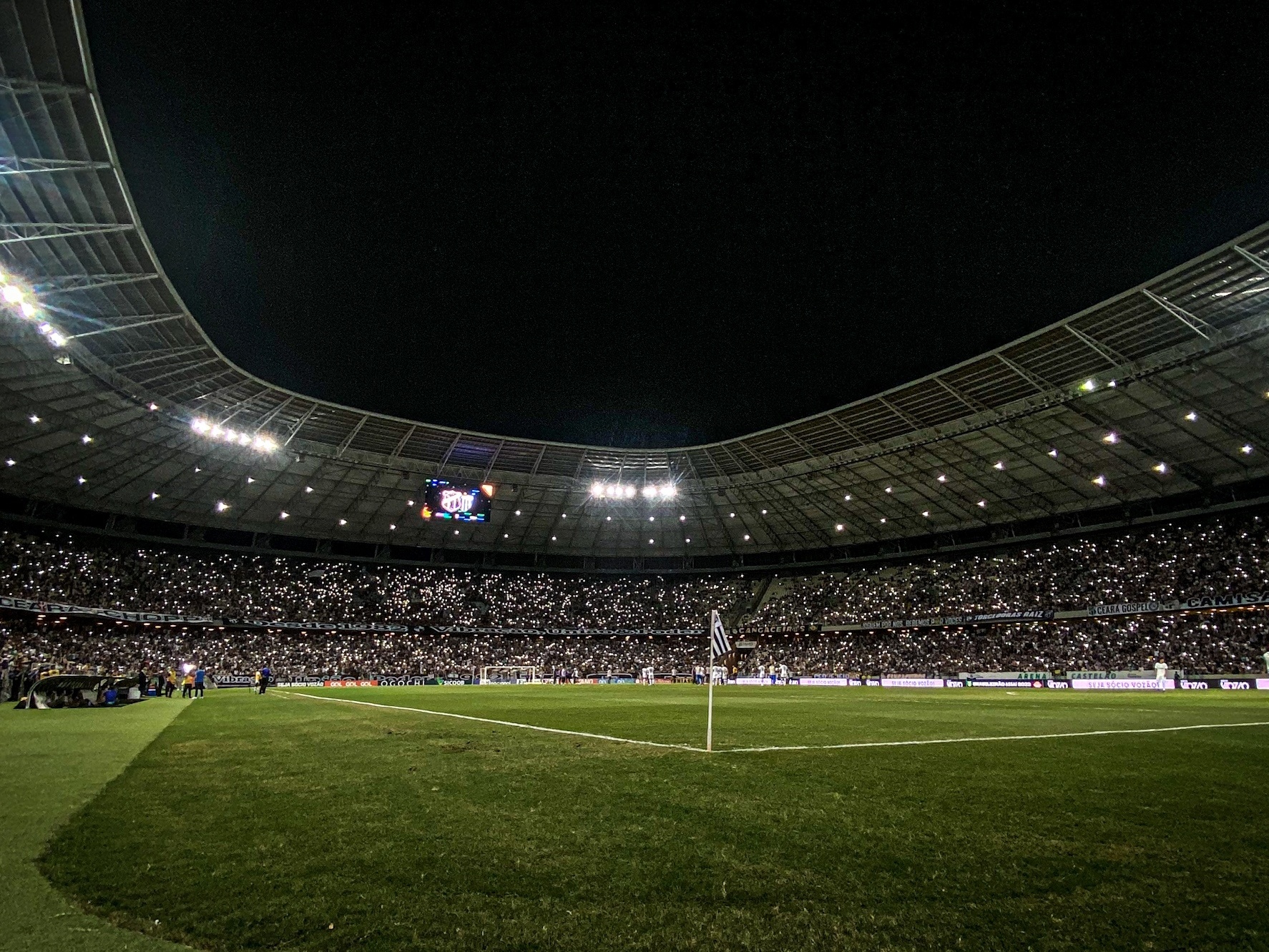 Com um jogo a cada 2,8 dias, Arena Castelão é o estádio com mais