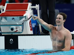 Australiano vence 50m livre das Olimpíadas, mas recorde de Cielo sobrevive