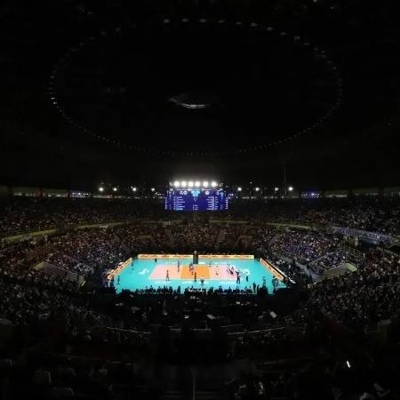 Ibirapuera lotado para a final da Superliga masculina 2024/2025 Ibirapuera lotado para a final da Superliga masculina 2024/2025