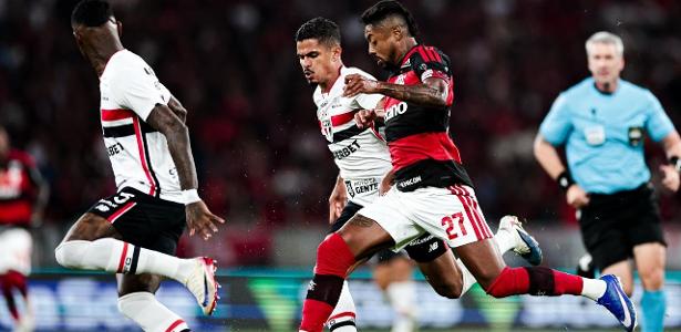 Flamengo x São Paulo: onde assistir ao vivo e escalações do jogo do Brasileirão