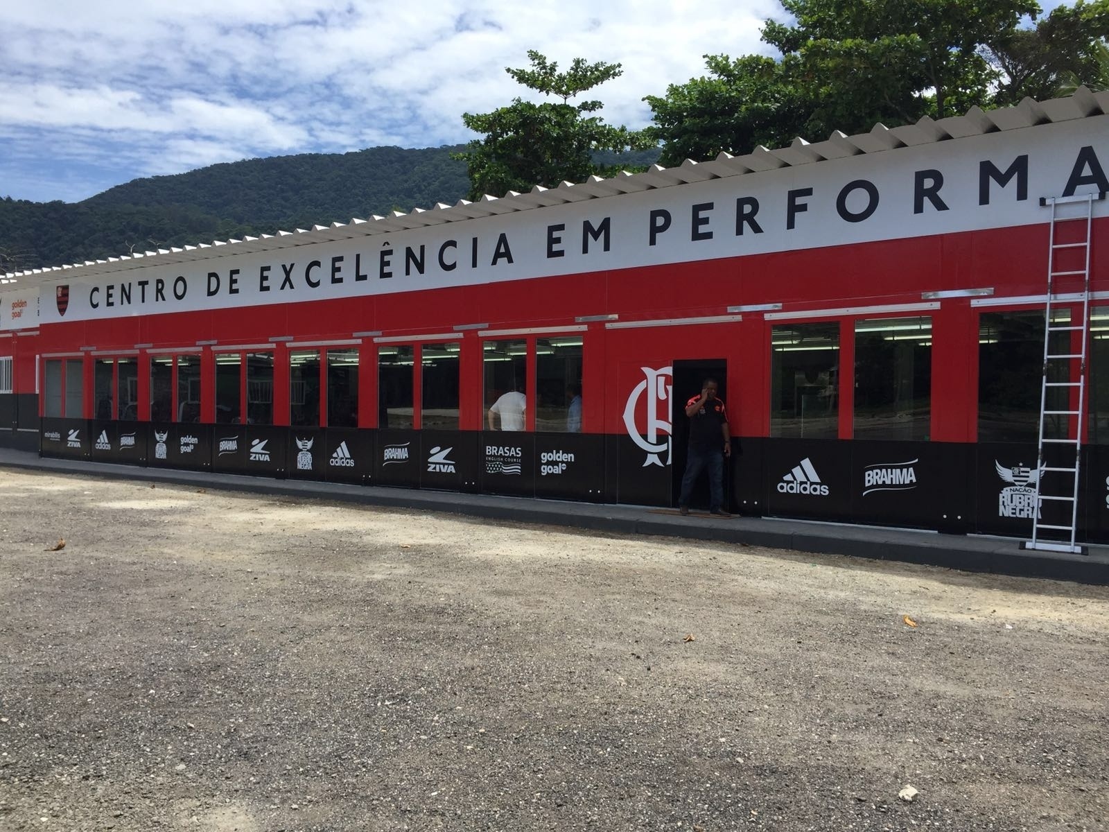 O CT Ninho do Urubu conta agora com um Centro de Excelência em Performance - Divulgação/Flamengo