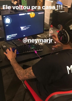 Em imagens no Instagram, já é possível ver Neymar na mansão escolhida em Paris - Instagram/Reprodução