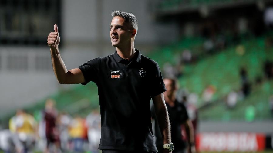 Botafogo não tem pressa, mas sondou situação de Rodrigo Santana para a vaga de Valentim - Bruno Cantini/Atlético-MG
