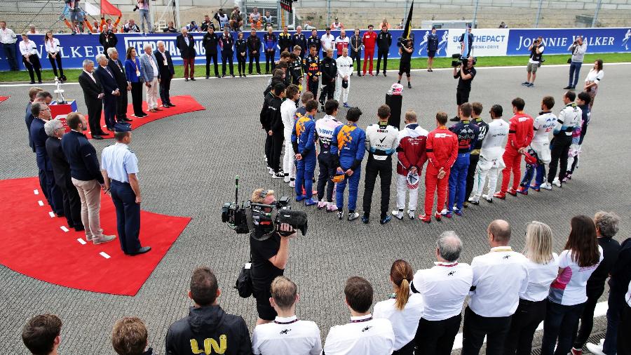 Anthoine Hubert é homenageado na Fórmula 1 - Getty Images
