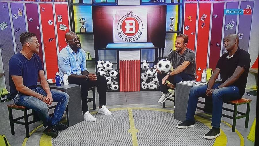 "Boleiragem" marca melhor momento de Roger Flores na TV - Reprodução