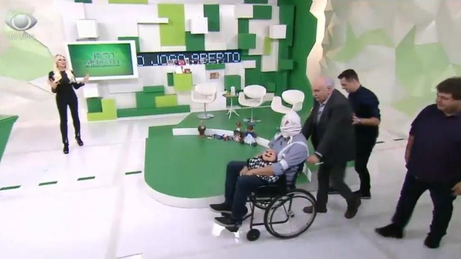 Ronaldo Giovanelli cadeira de rodas - Reprodução/TV Bandeirantes