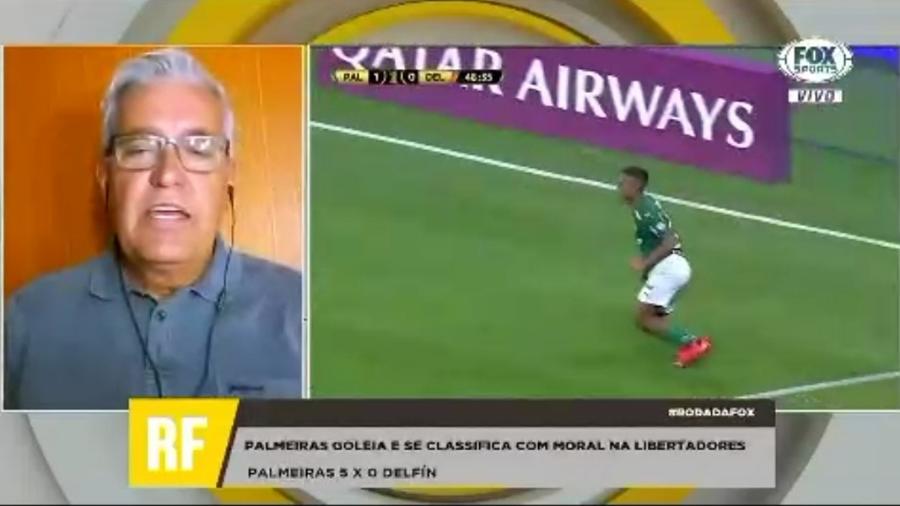 Mauro Naves aposta em Palmeiras finalista na Libertadores - Reprodução/Fox Sports