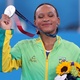 Rebeca Andrade conquista a medalha de prata na ginástica artística nas Olimpíadas de Tóquio - Ricardo Bufolin/CBG