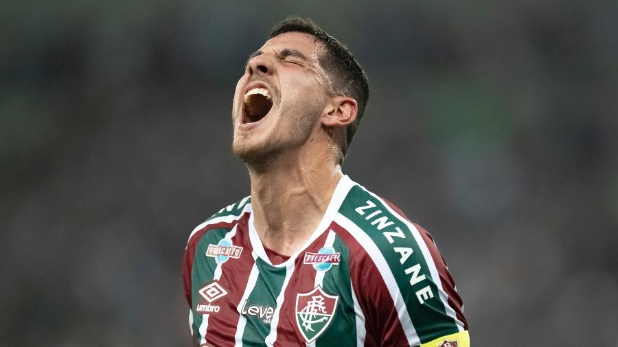 Nino comemora gol do Fluminense - Jorge Rodrigues/AGIF