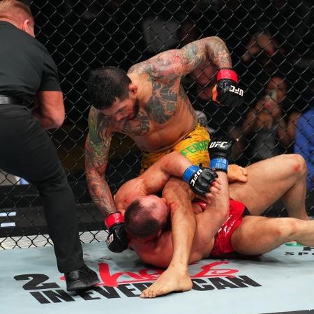 Diego Ferreira venceu Mateusz Rebecki no UFC St. Louis