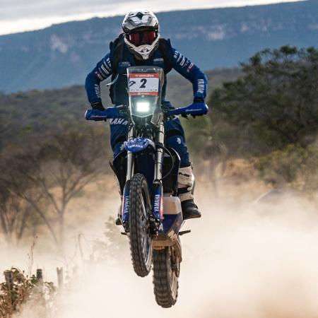 Adrien Metge, piloto francês, durante prova do Rally do Sertões 2024