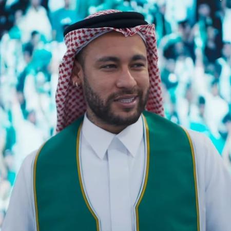 Neymar, jogador do Al-Hilal, apoia Copa do Mundo  de 2034 na Arábia Saudita - Reprodução/Instagram/@alhilal