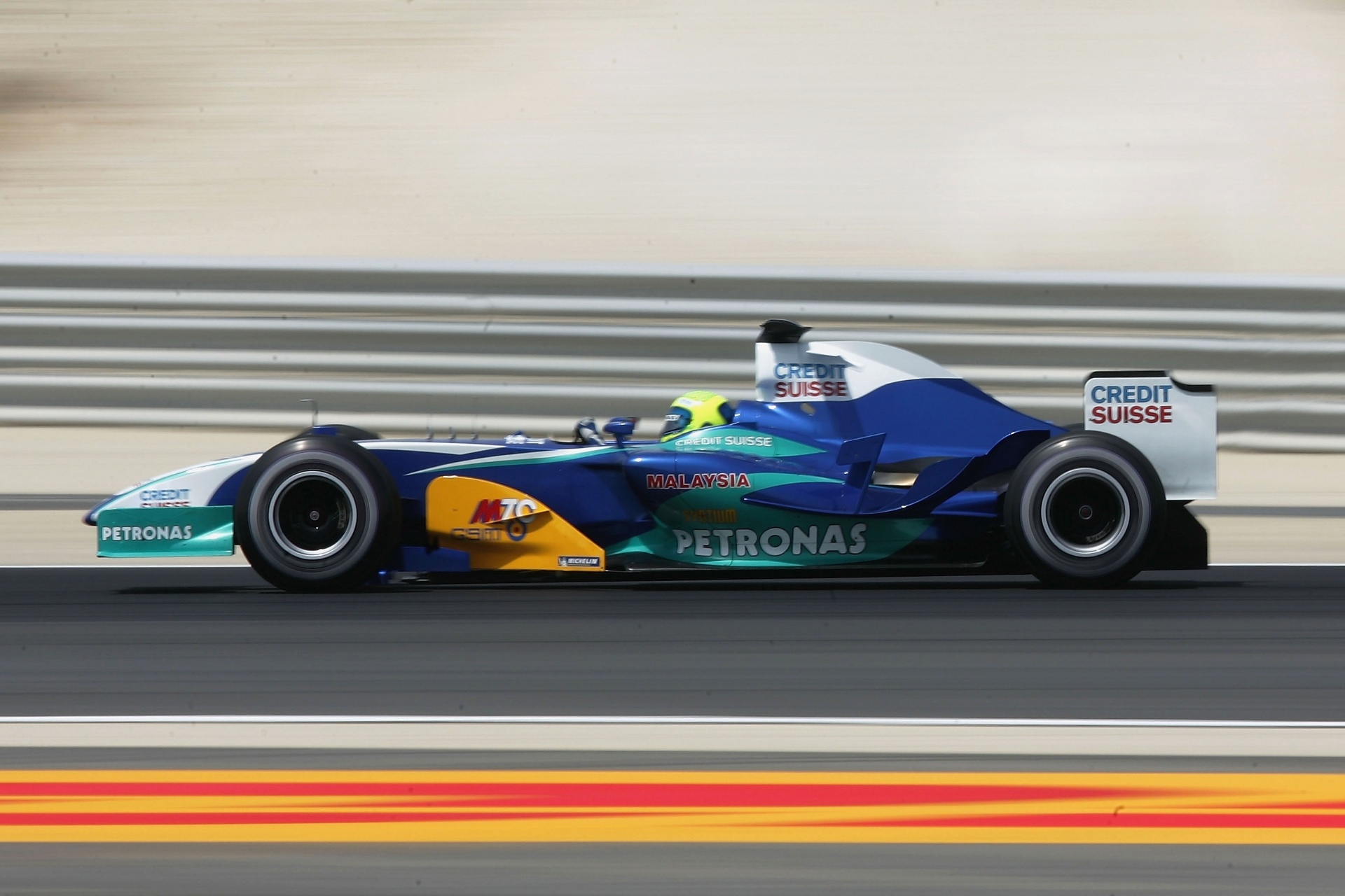 Em 2005, Massa teve seu último ano na Sauber - Clive Rose/Getty Images