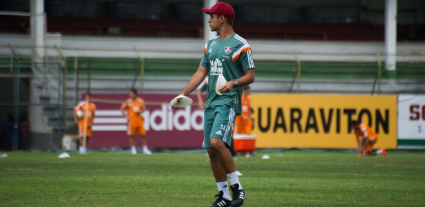 Pedro Gama (foto) acompanha Eduardo Baptista desde o início da carreira de técnico - Bruno Haddad/Fluminense F.C.