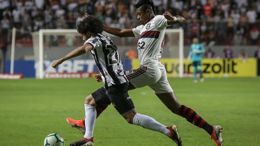 Atlético-MG venceu Flamengo por 2 a 1 no jogo de ida do Campeonato Brasileiro - Thomas Santos/AGIF