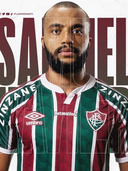 Samuel Xavier é um dos novos reforços do Fluminense para 2021 - Reprodução/Twitter