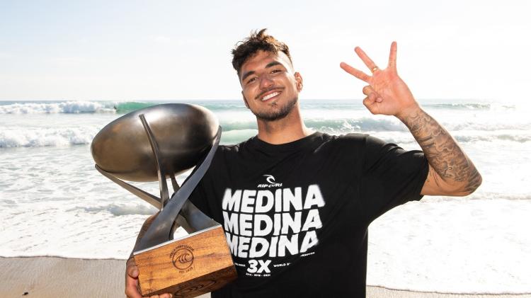 Gabriel Medina, tricampeão mundial de surfe - WSL - WSL
