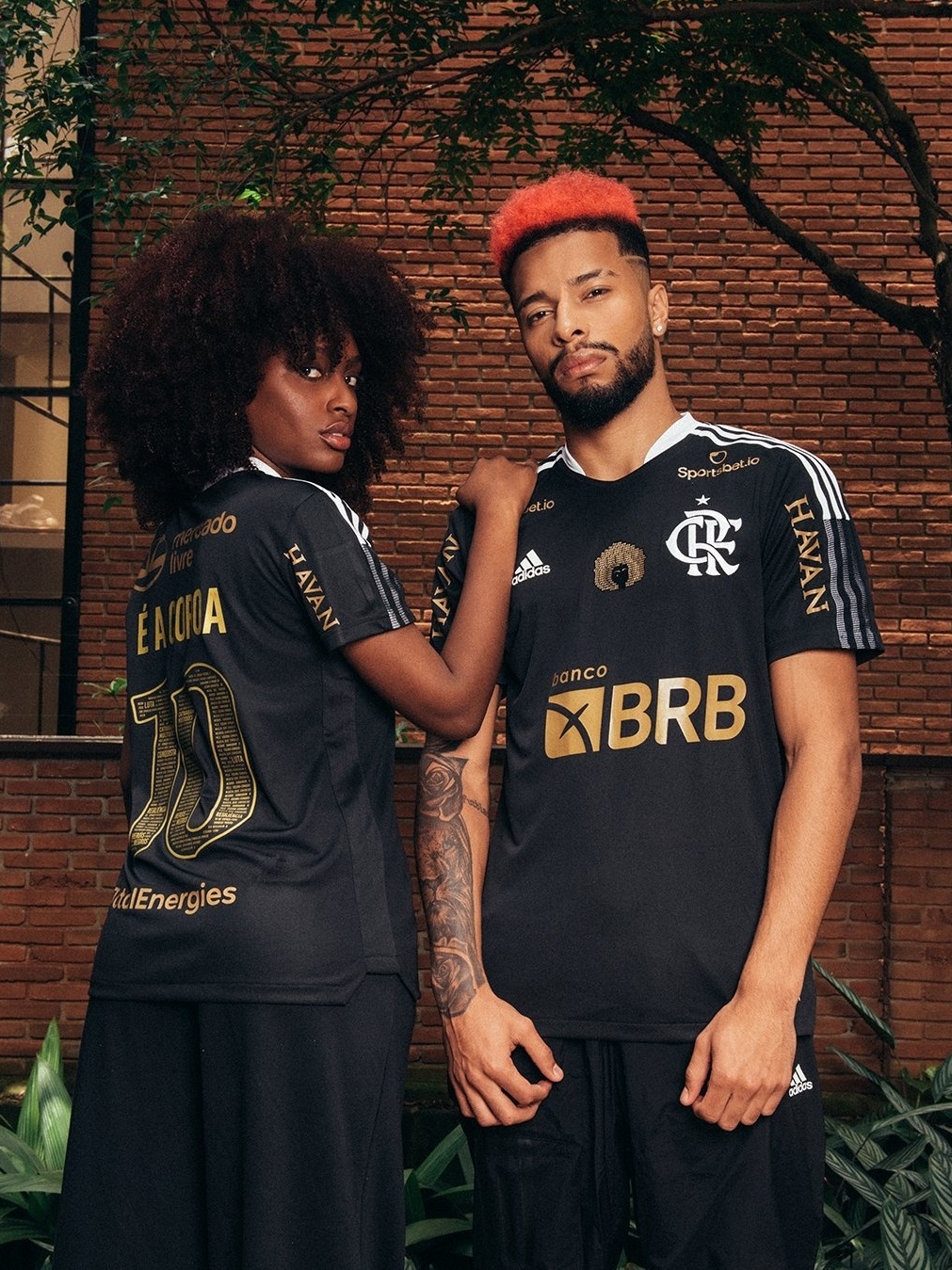 Camisa Adidas Internacional Consciência Negra 2023 Feminina