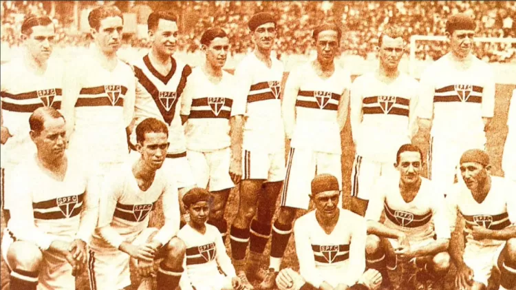 Primeira aparição do São Paulo na história - Reprodução/Site do São Paulo FC - Reprodução/Site do São Paulo FC