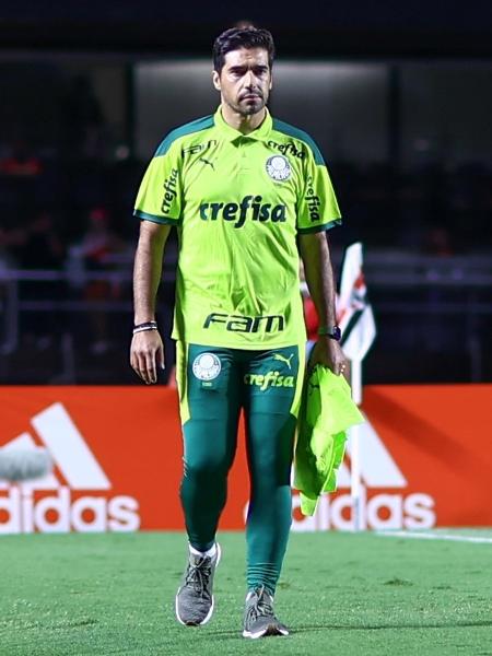 Abel Ferreira durante partida entre São Paulo e Palmeiras, pelo Paulistão - Marcello Zambrana/AGIF