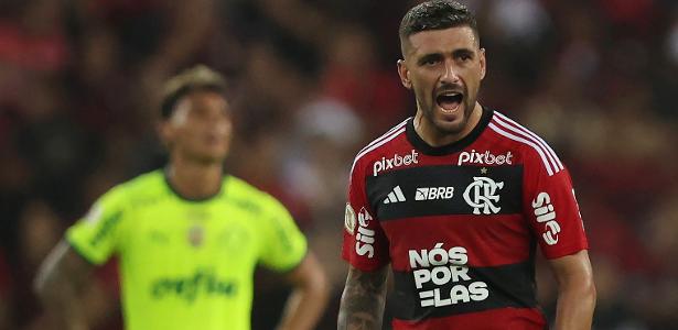 Wesley está à disposição para Flamengo x Palmeiras