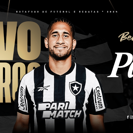 Pablo fez apenas um jogo contra o Botafogo - Divulgação/Site oficial do Botafogo