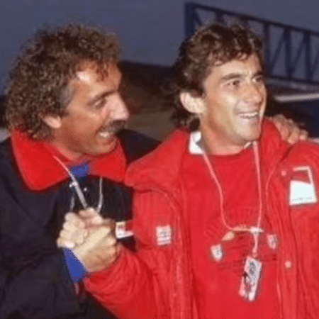 Angelo Orsi e Ayrton Senna se conheceram antes da F1 e logo se tornaram amigos - Reprodução