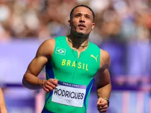 Brasileiros ficam fora da briga por medalha nos 110m com barreiras em Paris