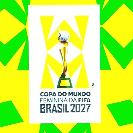 Logo oficial da Copa do Mundo Feminina de 2027, que será realizada no Brasil