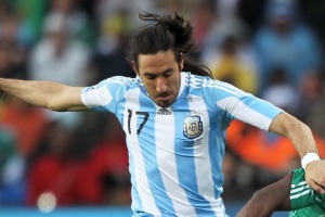 Jonas Gutierrez na Copa de 2010 - Christof Koepsel/Getty Images - Christof Koepsel/Getty Images