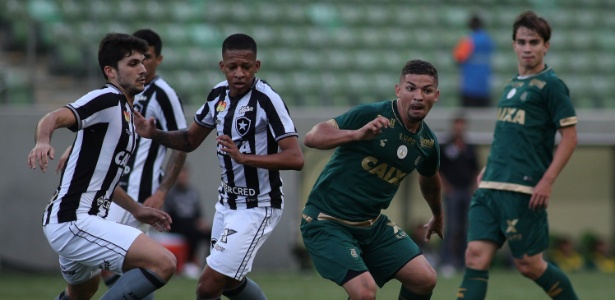 Botafogo e América-MG se enfrentam no estádio Nilton Santos - Pedro Vale/Agif