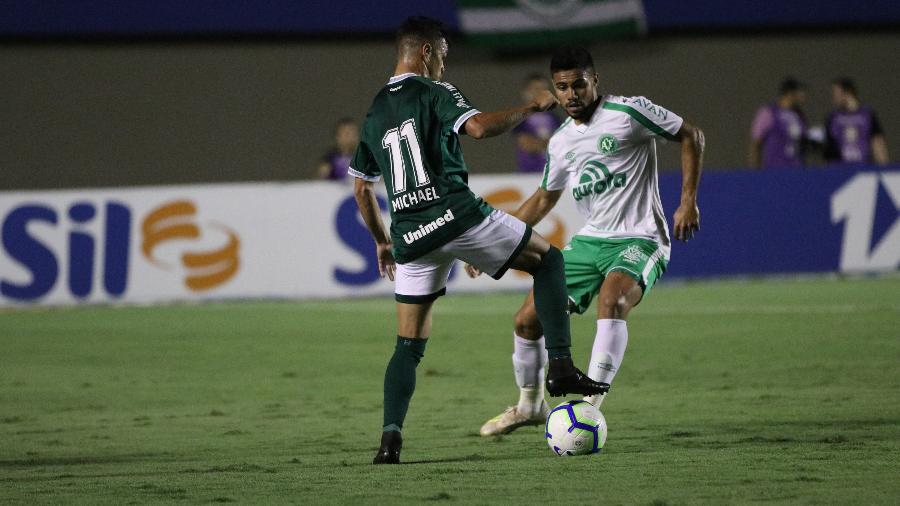 Goiás, de Michael, vem de vitória sobre a Chapecoense - Heber Gomes/AGIF