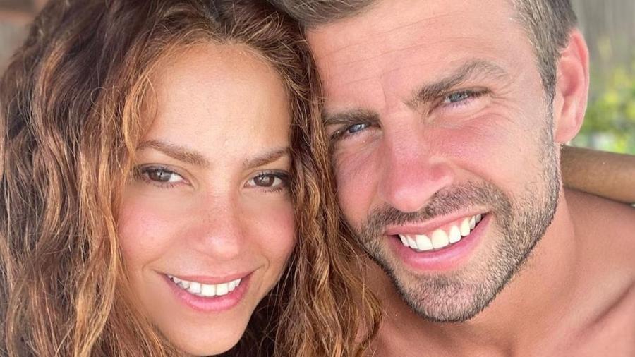 Shakira e Gerard Piqué estariam se divorciando após a cantora descobrir uma traição do jogador - Reprodução/Instagram