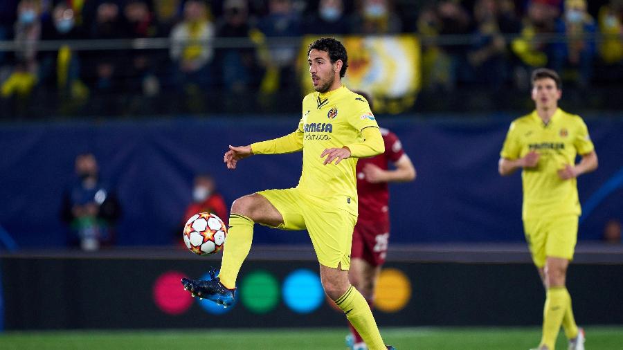 Dani Parejo, durante paritda entre Villarreal e Bayern de Munique; meia alfinetou o técnico do time alemão - Alex Caparros/Getty Images