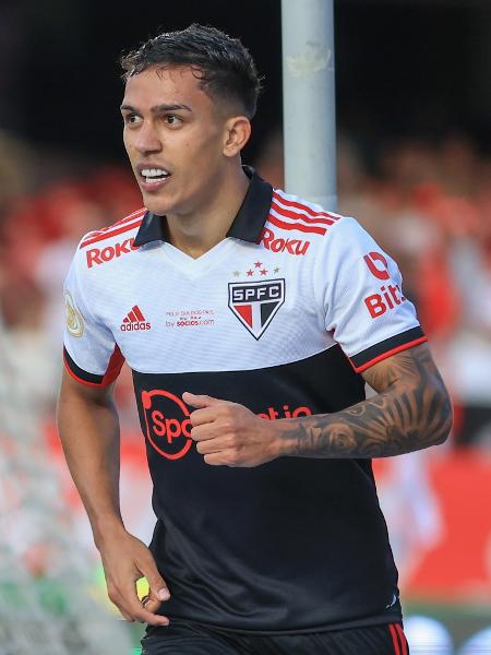 Igor Vinícius faz o terceiro do São Paulo contra o RB Bragantino - Marcello Zambrana/AGIF