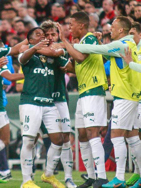 Palmeiras está próximo de confirmar título do Brasileirão: basta vencer o Fortaleza, na quarta - Gabriel Machado/AGIF