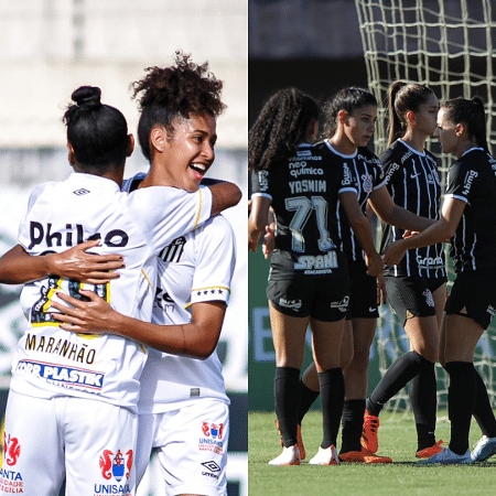 Santos e Corinthians se enfrentam pela semifinal do Brasileirão Feminino