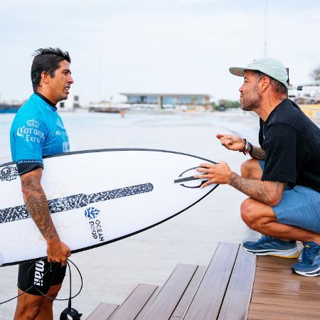 Mineirinho orienta Miguel Pupo em Abu Dhabi Mineirinho orienta Miguel Pupo em Abu Dhabi