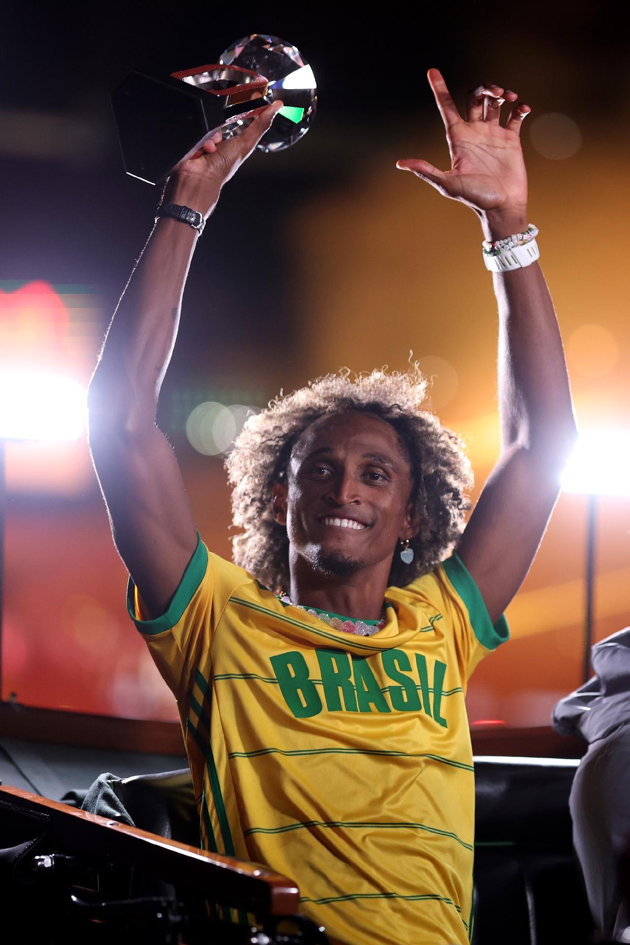 Alison 'Piu' dos Santos conquistou o seu terceiro título na Diamond League - undefined
